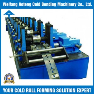 Solar rack roll forming machine