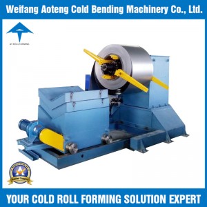 Carriage plate roll forming machine