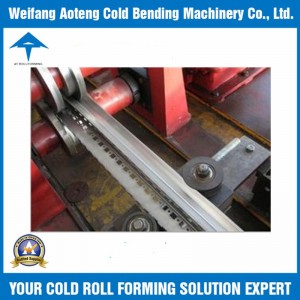 Electric cabinet frame roll forming machine