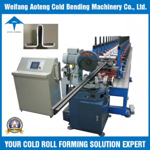 Evelator guide rail roll forming machine