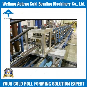 Steel keel roll forming machine